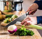 Premium Damascus Kitchen Knife Set
