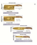 Piece Titanium-Coated Kitchen Knife Set