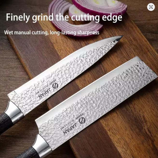 Kitchen cooking knife set stainless steel chefs knife professional cutting knife slicing knife, meat cutting knife slicing knife
